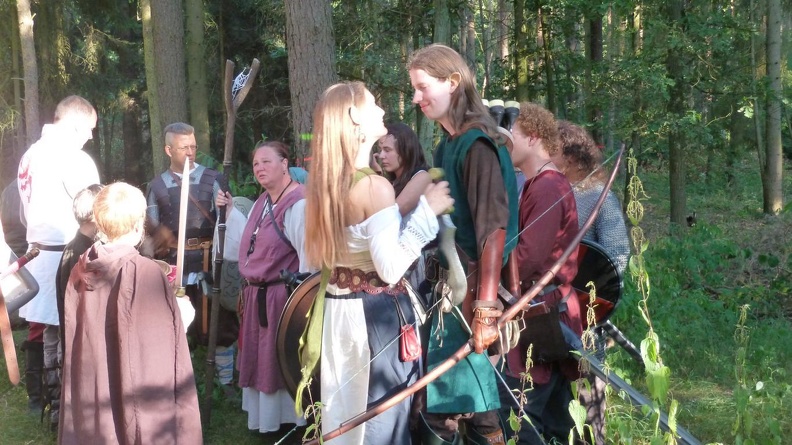 Wiedersehensfreude bei Lysien und Laryl.JPG
